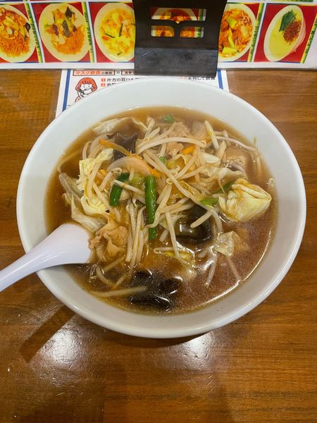 「サンマー麺(700円)」@龍海閣 保土ヶ谷店の写真
