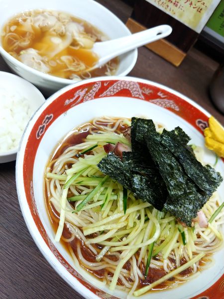 「冷やしソバ」@支那ソバ かづ屋の写真