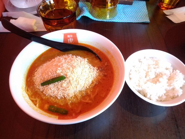 「チーズカレー担々麺990円」@麺屋 虎杖 大門浜松町店の写真