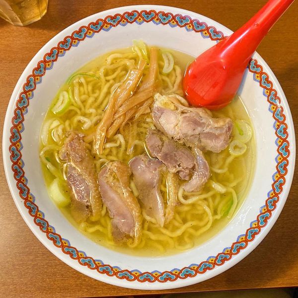 「鶏チャーシュー麺（塩）¥1,010」@中華そば 嘉一の写真