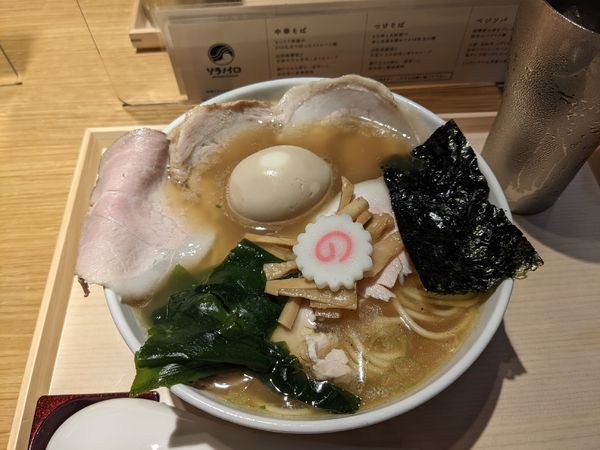 「特製中華そば 1500円」@ソラノイロ ARTISAN NOODLESの写真