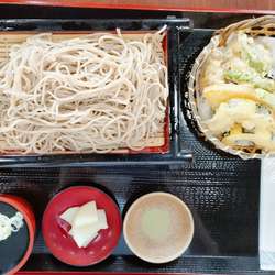 せいろ蕎麦 天ぷらセット