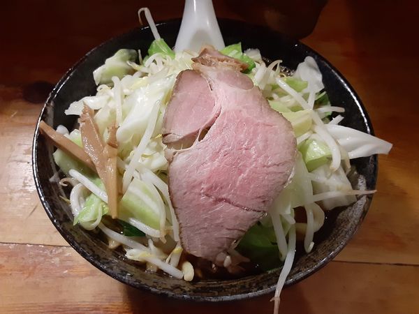 「ラーメン」@極太濁流ラーメン ら・けいこ 東片端店の写真