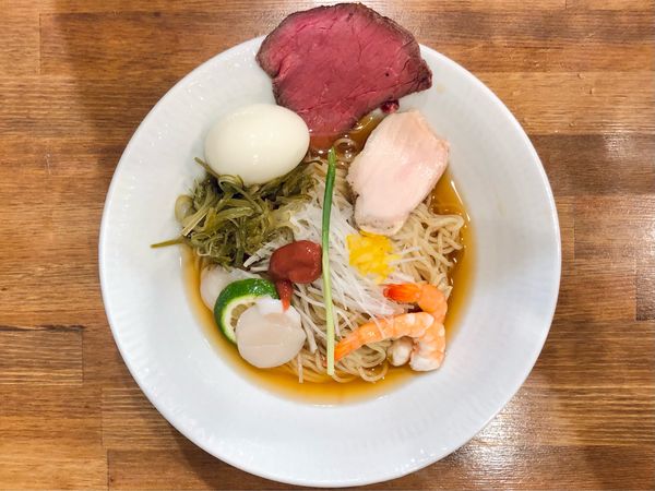 「★＜夏季限定＞冷製貝出汁soba🍜¥1,000」@麺処 リュウグウの写真