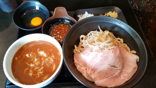 「極どろつけ麺(冷)ローストポーク」@つけ麺 どでんの写真