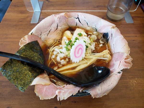 「中華そば生粋+肉増し」@麺通 幹づ記の写真