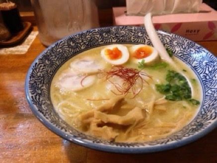 「濃厚鶏白湯らーめん」@濃厚鶏白湯らーめん 麺屋一楽の写真