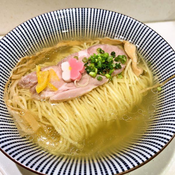 「鯛塩らぁ麺」@鯛塩そば 灯花 アトレ上野店の写真