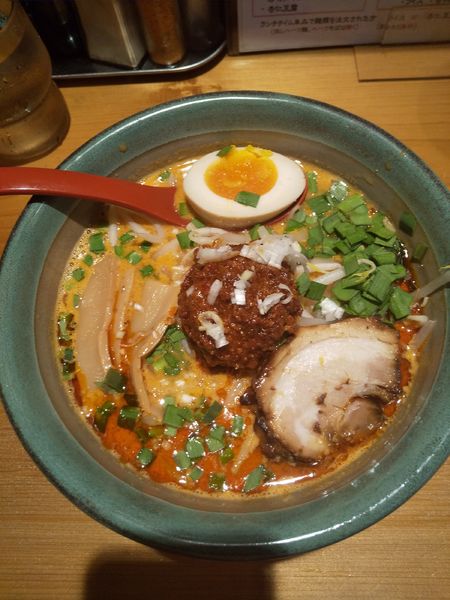 「ちんちく担々」@麺や 珍竹林 大野店の写真