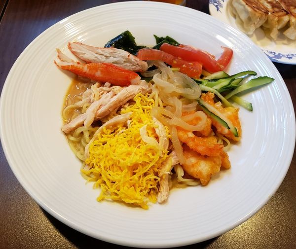 「海鮮の冷やし中華(ごま)」@バーミヤン 碑文谷店の写真