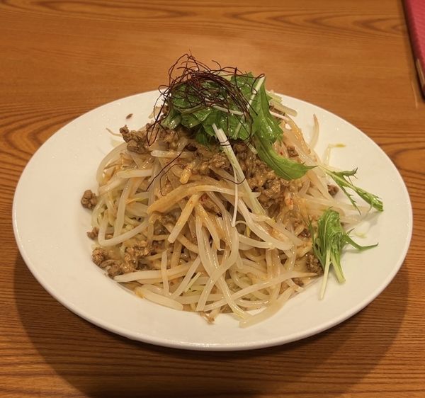 「冷し担々麺」@チャイナ厨房 作草部店の写真