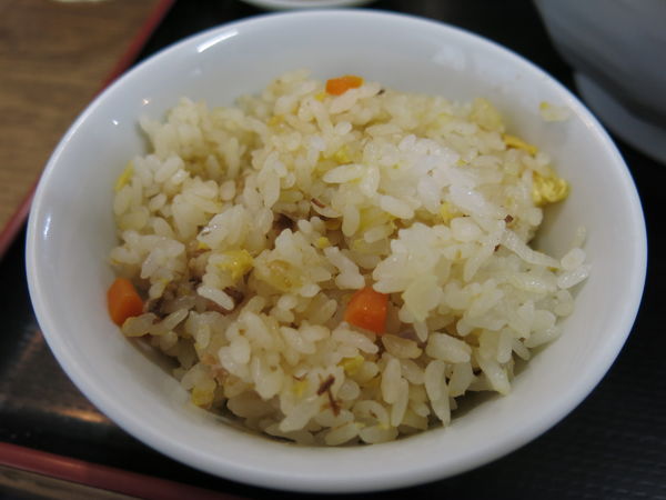 「野菜タン麺セット：730円（メニュー表の表記は800円）」@中華居酒屋 味鮮餃子の写真