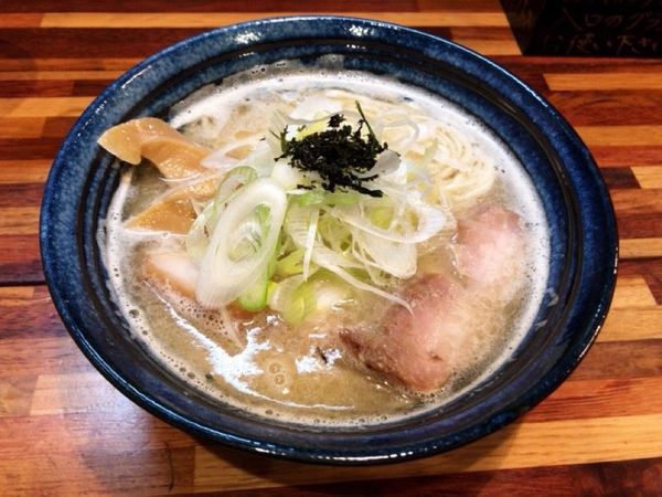 「らーめん銀だら絞り」@鮮魚らーめん 五ノ神水産の写真