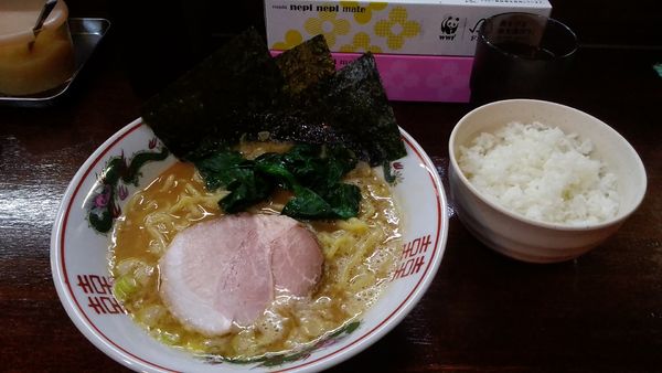 「家系ラーメン850円」@麺処 むら井の写真