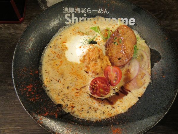 「濃厚海老らーめん（900円）」@濃厚海老らーめん Shrimpremeの写真