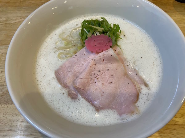 「濃厚鯛塩ラーメン：800円」@福島壱麺の写真