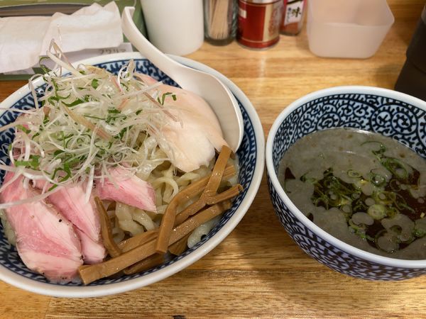 「限定冷やし煮干しつけ麺(醤油)」@麺屋 つるるの写真