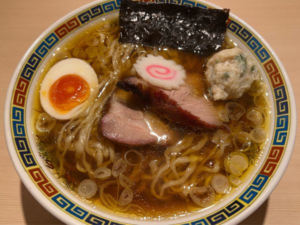 「昭和の中華そば」@中華蕎麦 あお木 secondの写真