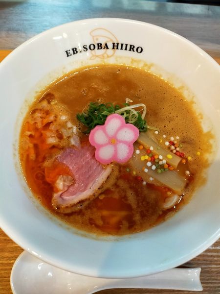 「超濃厚えびそば　980円」@えびそば 緋彩の写真