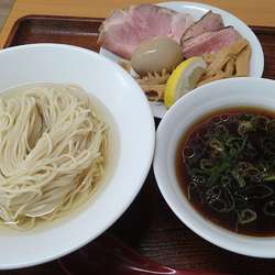 味玉カツオ昆布水つけめん(正油)¥1000-