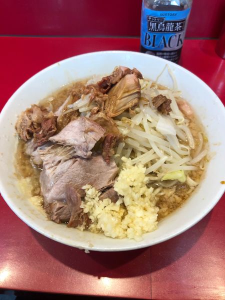「ラーメン　少なめ」@ラーメン二郎 西台駅前店の写真