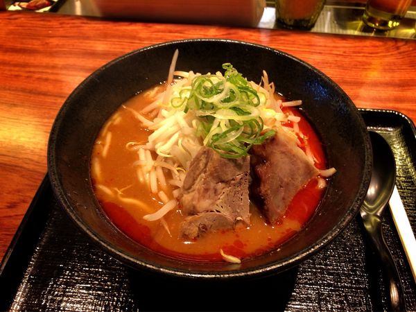 「辛味噌」@辛味噌麺 かのと 市ヶ谷店の写真