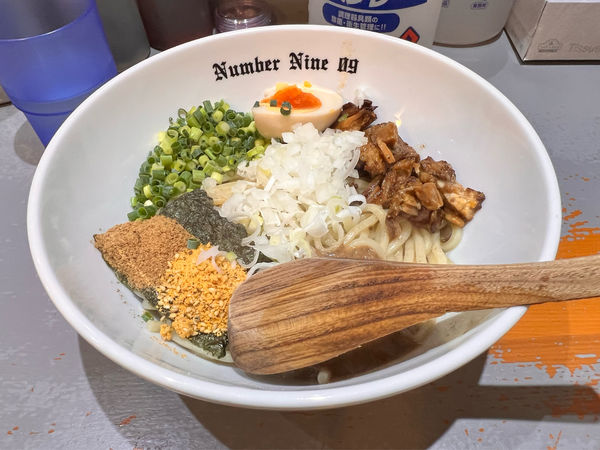 「まぜそば」@麺Dining Number Nine 09の写真