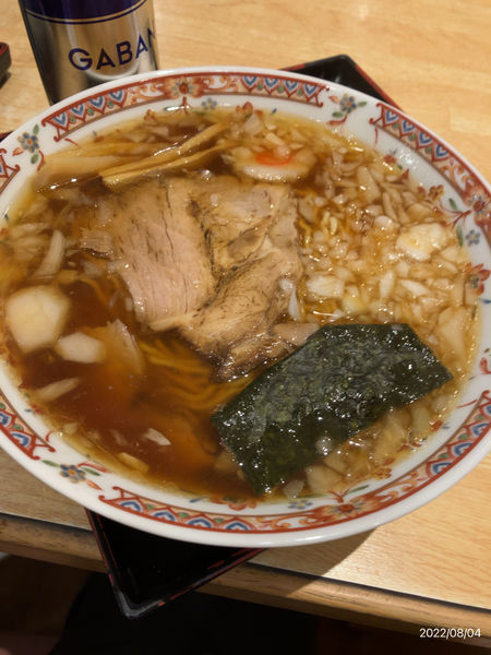「八王子ラーメン(620円)」@越後そば 北野店の写真
