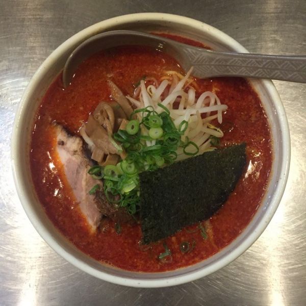 「味噌ラーメン辛」@柳麺 はな火屋の写真