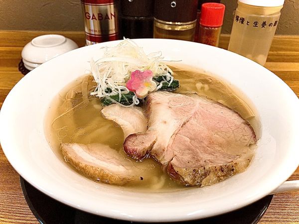 「白醤油（850円）」@麺彩 こはねの写真