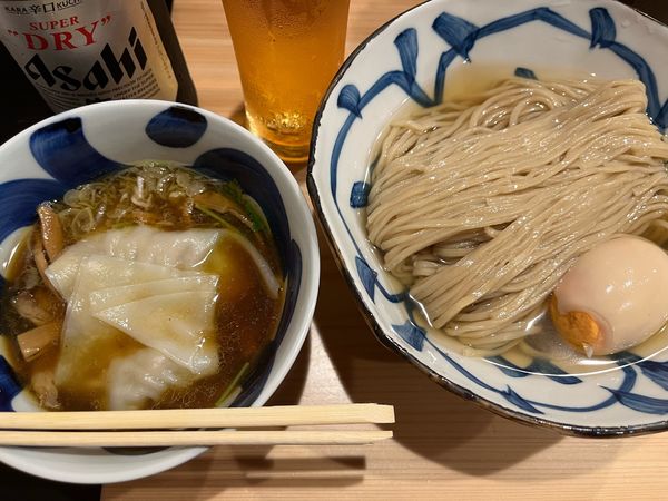 「特製つけ麺」@自家製麺 ロビンソンの写真