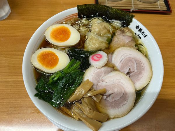 「ワンタン醤油」@中華そば 半ざわの写真