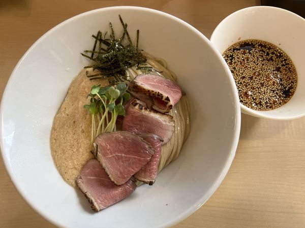 「やまかけ冷甘つけそば」@鴨麺処 和の写真