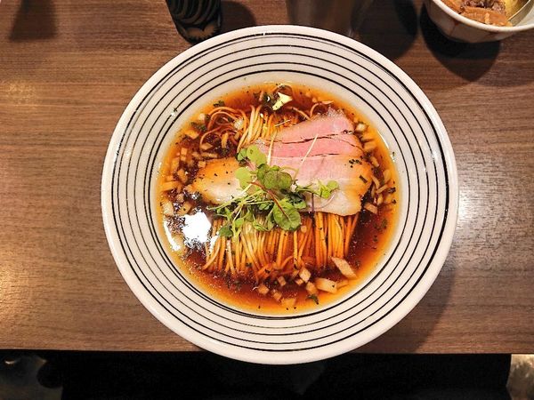 「【限定】ROCKET DIVE のどぐろ煮干ラーメン、など」@八咫烏の写真