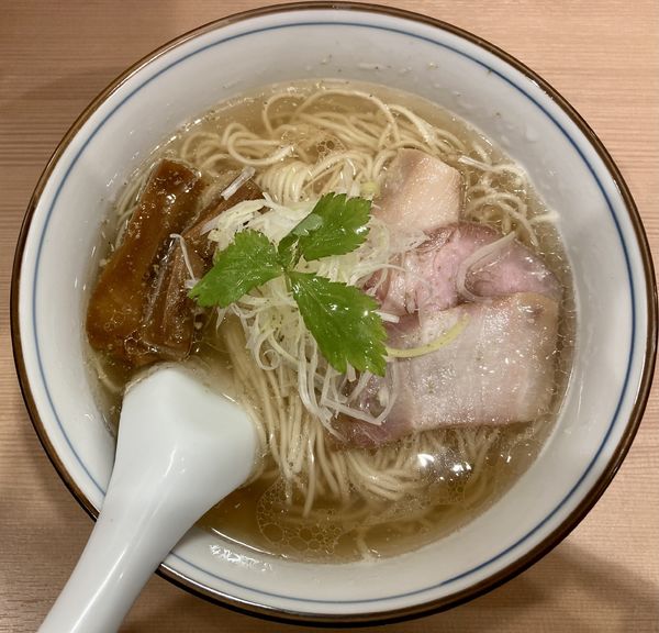 「のどぐろそば」@らぁ麺 くろ渦の写真