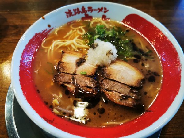 「淡路島ラーメン ライス」@淡路島ラーメン 東大の写真