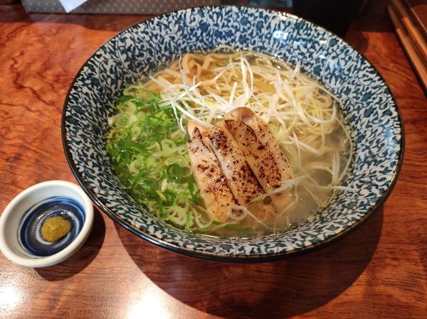 「あっさり鶏そば」@鶏そば 一瑳の写真