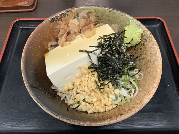 「豆腐一丁そば 500円」@えきめんや 京急久里浜店の写真