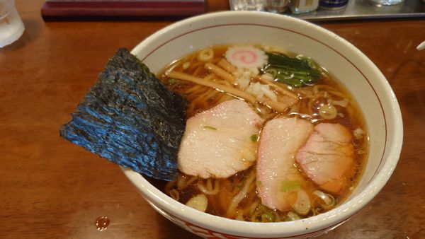 「中華そば」@手打中華 特札堂の写真