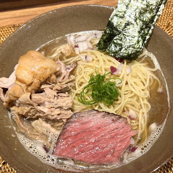 「夢に出てきた中華そば＋Beau Michelle」@Dad's Ramen 夢にでてきた中華そばの写真