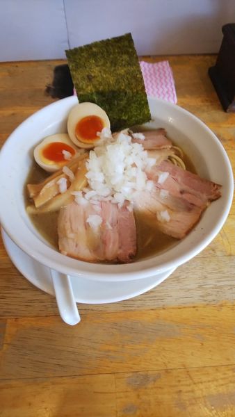 「特 煮干そば ￥850」@煮干そば とみ田の写真