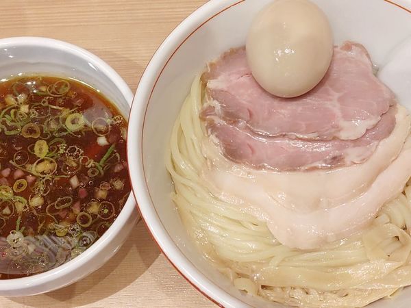 「特製つけ麺（濃厚昆布水添え）」@鶏そば鯛そば きょうすけの写真