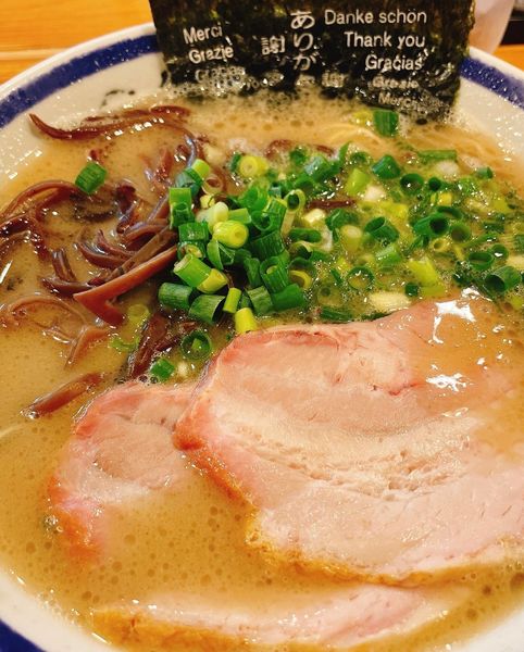 「らーめん」@博多長浜らーめん 田中商店の写真