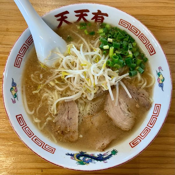 「らーめん 中（700円）」@天天有の写真