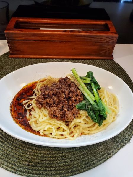 「汁なし担々麺」@麺や金時の写真