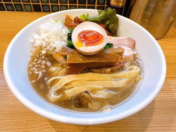 「もつけの冷たい中華そば 2nd」@ほっこり中華そば もつけの写真