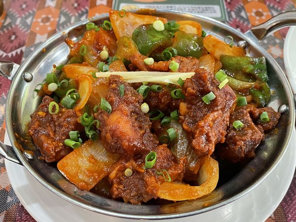 「チキンチリー　激辛　￥１０５０」@カリーゾーン 本店の写真