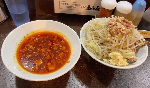 「あかいつけめん 大」@ぶたけん。の写真