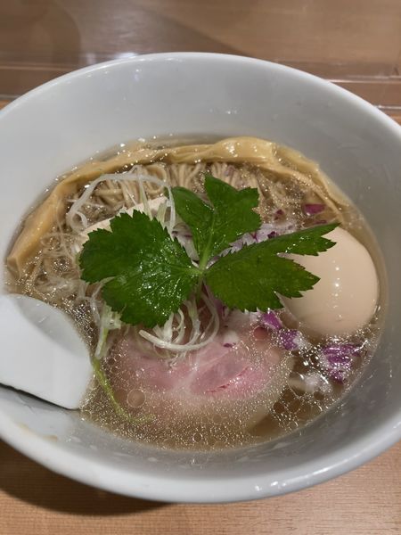 「塩らぁ麺」@らぁ麺 ふじ田 荻窪店の写真