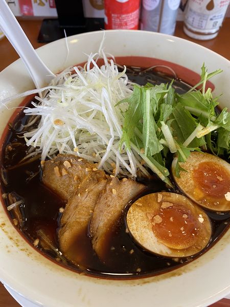 「カレーらーめん（ブラック）」@幸楽苑 城山店の写真
